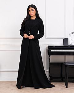 Golden Classic Abaya - Image 1