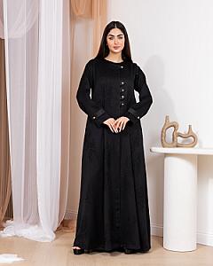 Black Veil Abaya - Image 1