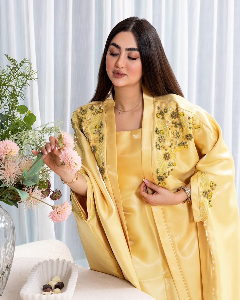 Golden Shine Abaya