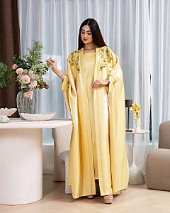 Golden Shine Abaya - Image 1