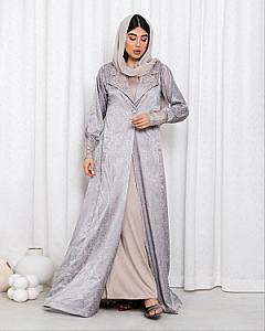 ashen abaya - Image 2