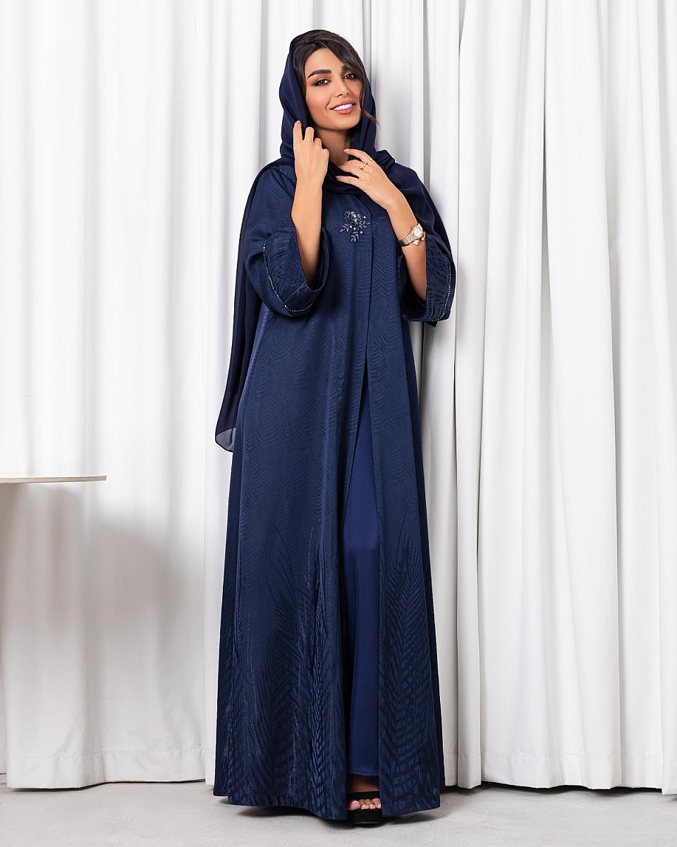 nave blue abaya - Image 1