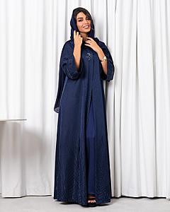 nave blue abaya - Image 1