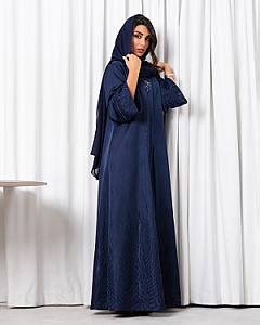 nave blue abaya - Image 2