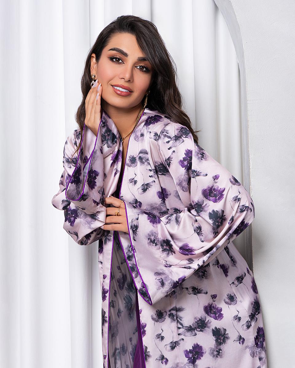 lilak abaya - Image 1