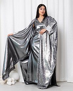 silver roar abaya - Image 2