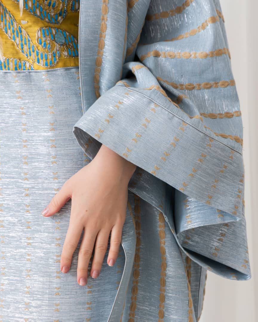 A sky-inspired abaya that feels endless. Designed for those who dream big