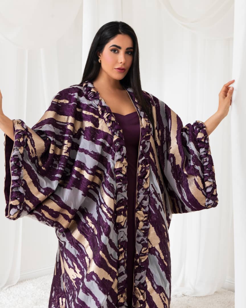 A fairy-like abaya that adds magic to your style. Designed for the whimsical at heart