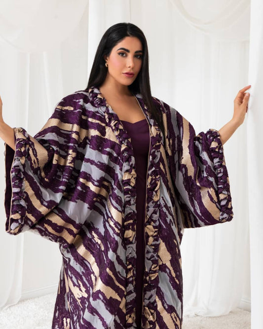 A fairy-like abaya that adds magic to your style. Designed for the whimsical at heart